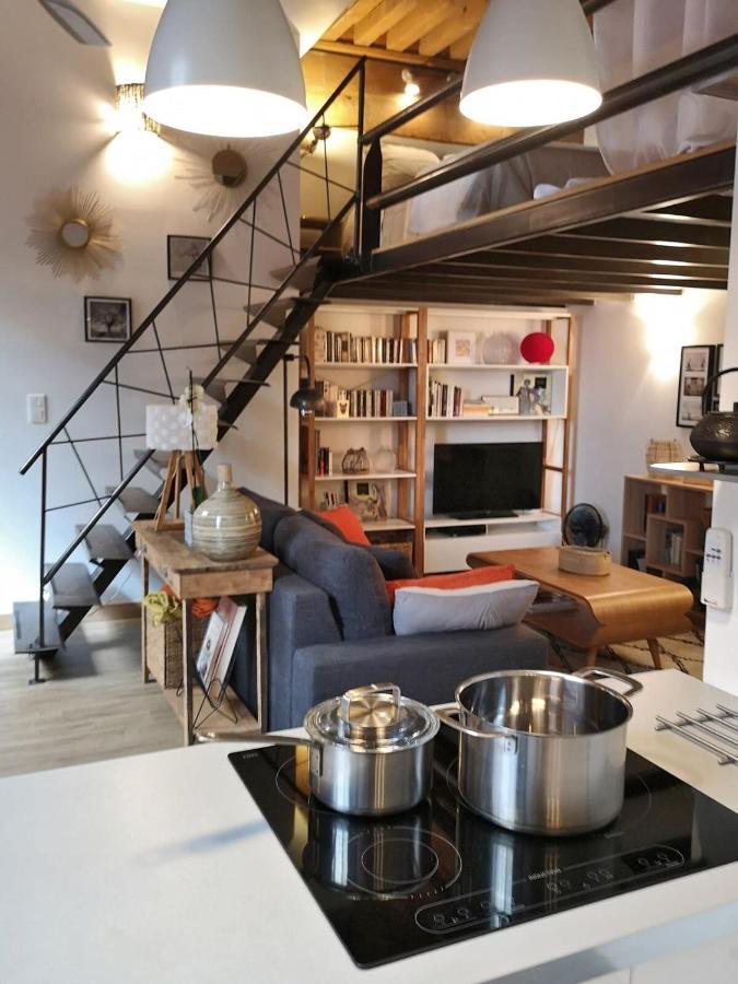 Authentic Loft With Mezzanine & Exposed Stones Heart Of Lyon公寓 外观 照片